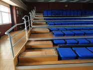 Cold Rolled Steel  Folding Bleacher Seats / Theatre Retractable Tiered Seating
